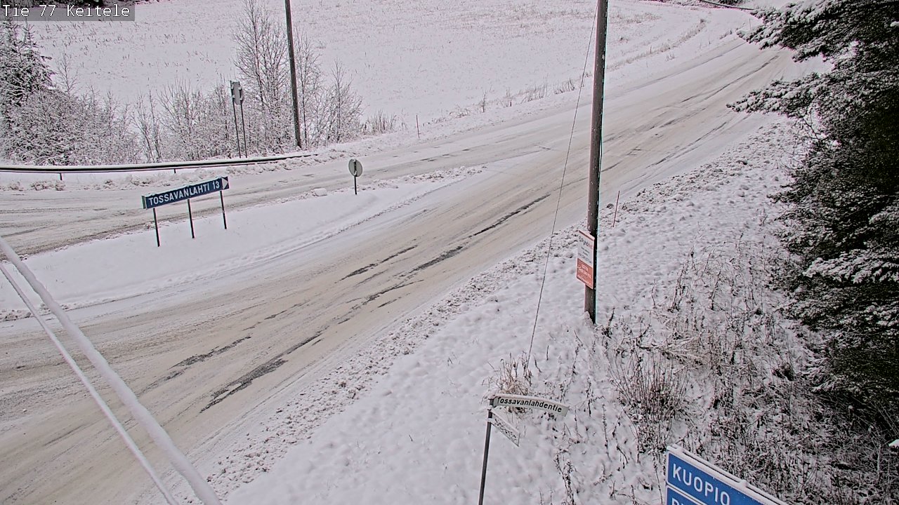 Kelikamerat Kuva Tie 77 Keitele, Keitele, Pohjois-Savo