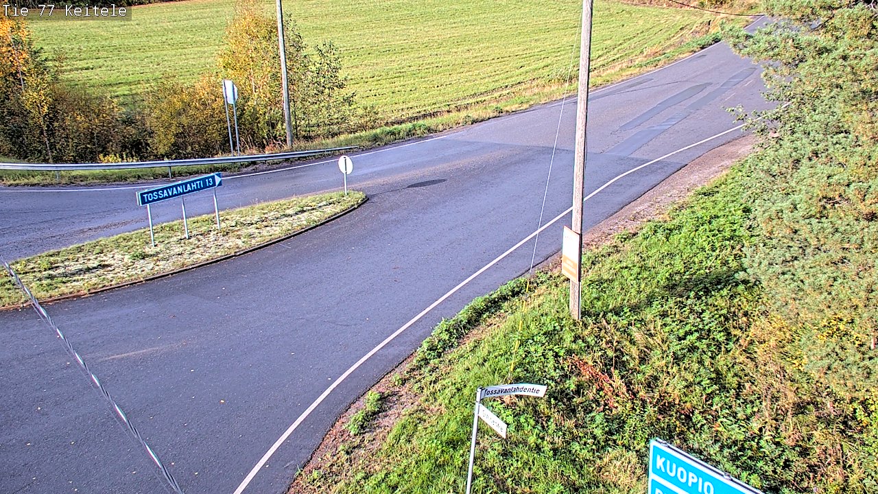 Kelikamerat Kuva Tie 77 Keitele, Keitele, Pohjois-Savo