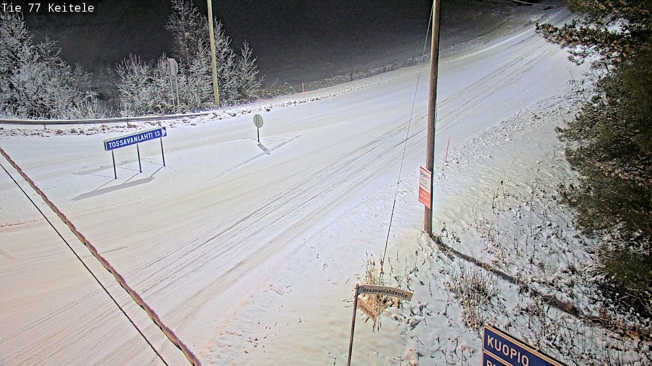 Kelikamerat Kuva Tie 77 Keitele, Keitele, Pohjois-Savo