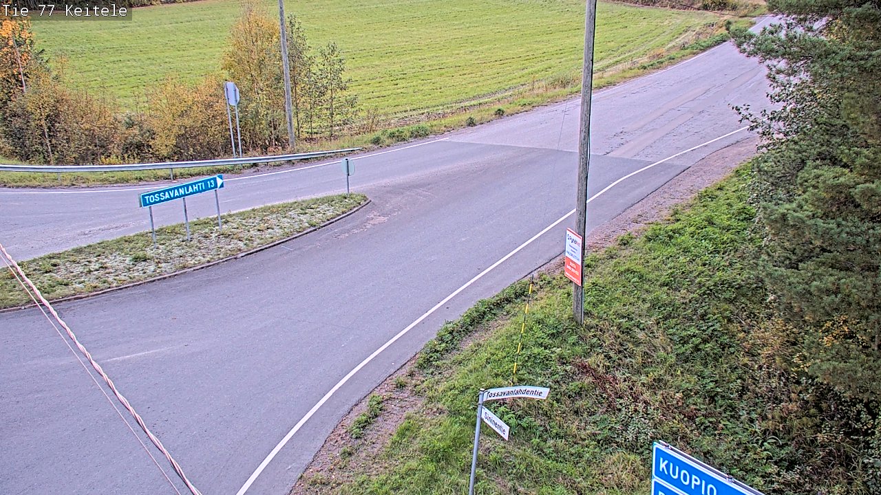 Kelikamerat Kuva Tie 77 Keitele, Keitele, Pohjois-Savo