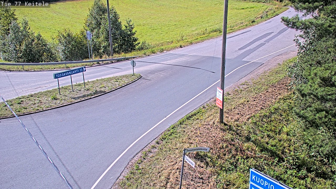Kelikamerat Kuva Tie 77 Keitele, Keitele, Pohjois-Savo