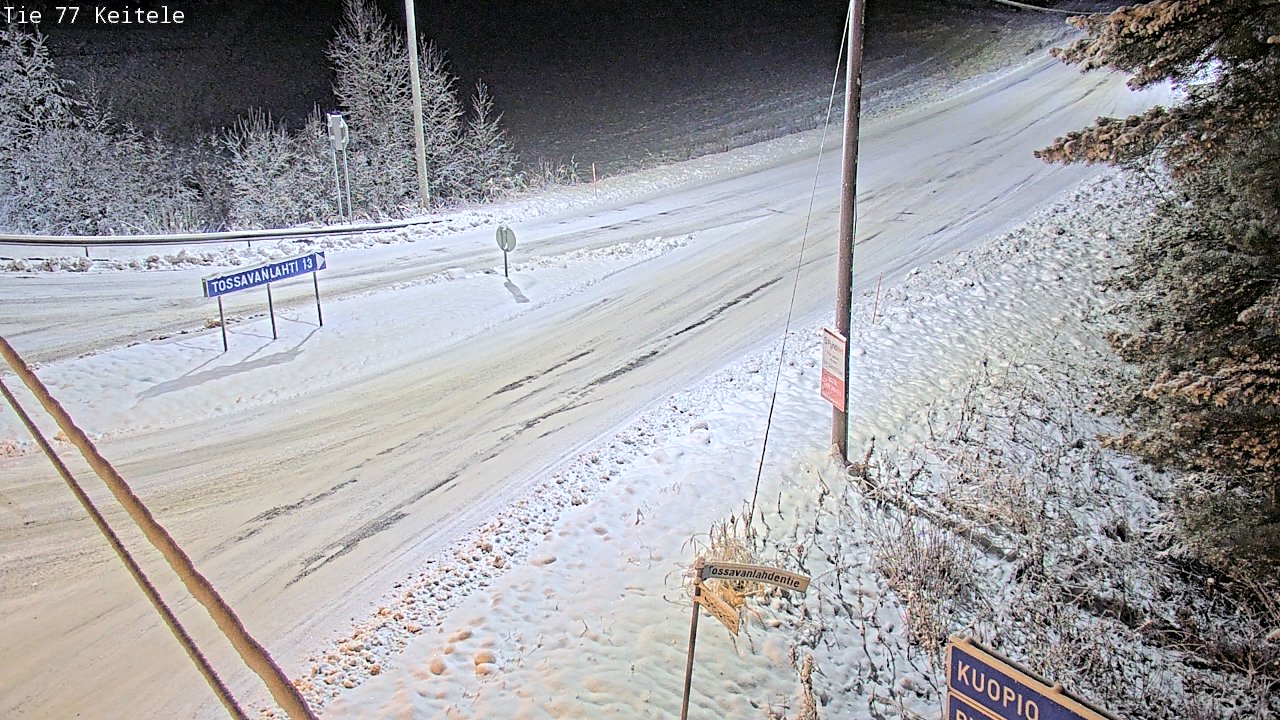 Kelikamerat Kuva Tie 77 Keitele, Keitele, Pohjois-Savo