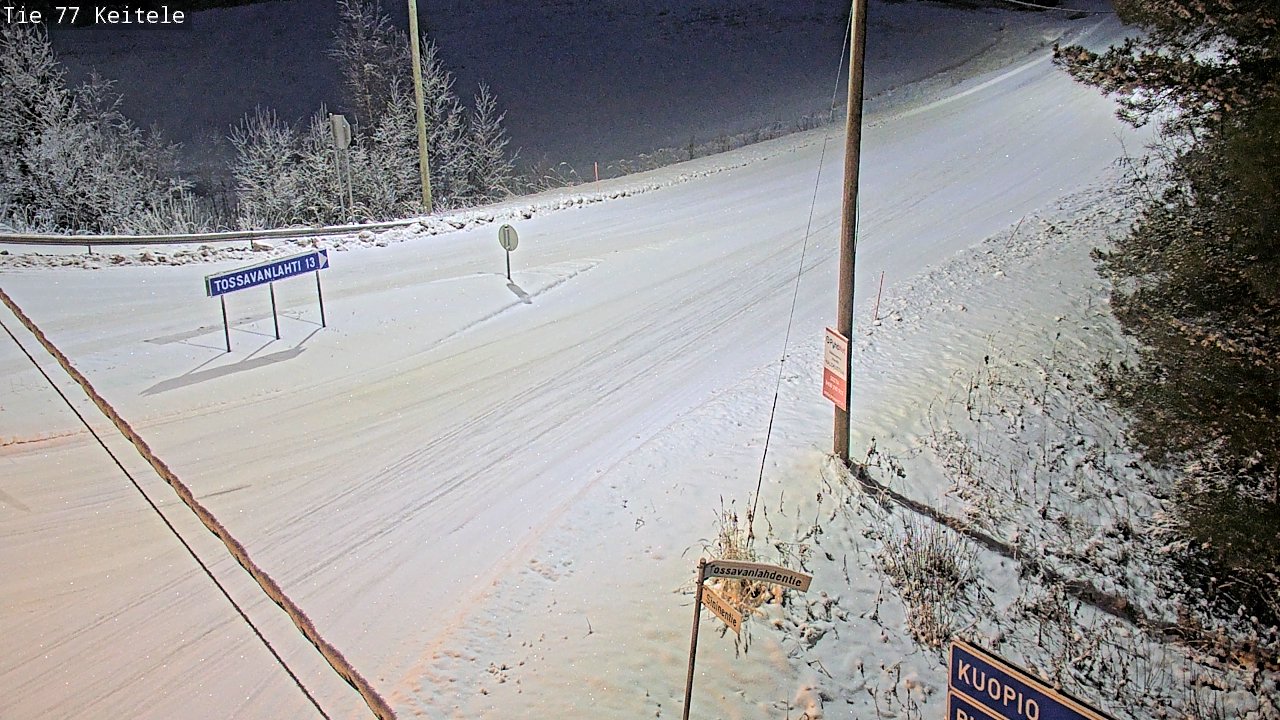 Kelikamerat Kuva Tie 77 Keitele, Keitele, Pohjois-Savo