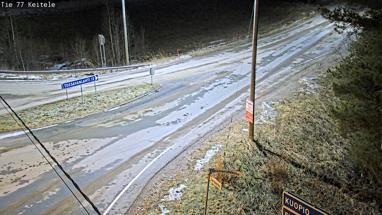 Kelikamerat Kuva Tie 77 Keitele, Keitele, Pohjois-Savo