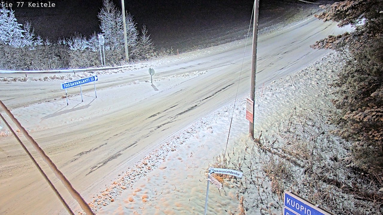 Kelikamerat Kuva Tie 77 Keitele, Keitele, Pohjois-Savo