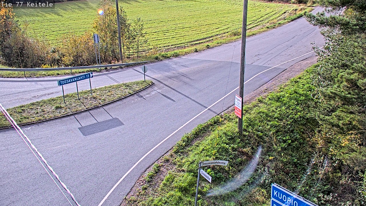 Kelikamerat Kuva Tie 77 Keitele, Keitele, Pohjois-Savo