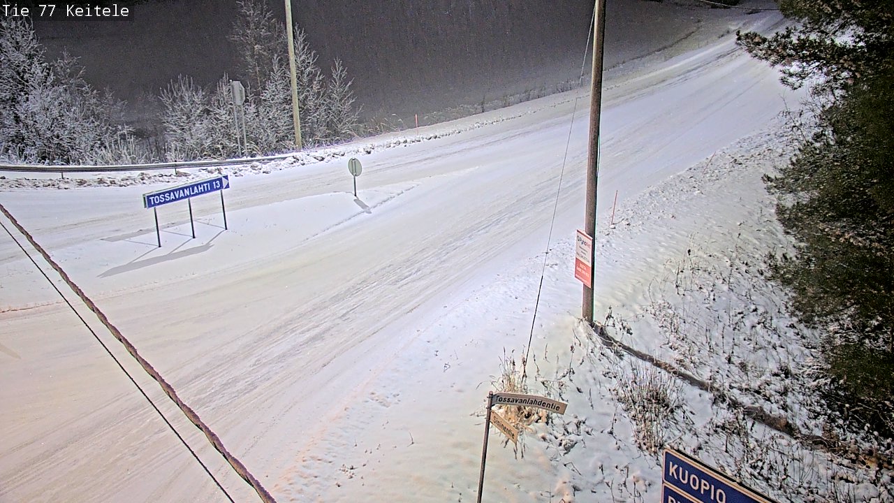 Kelikamerat Kuva Tie 77 Keitele, Keitele, Pohjois-Savo