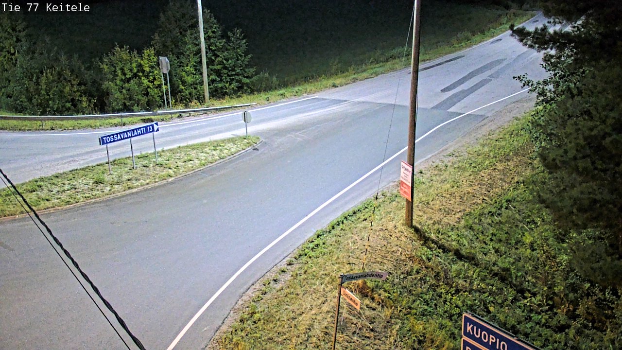 Kelikamerat Kuva Tie 77 Keitele, Keitele, Pohjois-Savo