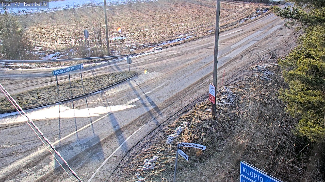 Kelikamerat Kuva Tie 77 Keitele, Keitele, Pohjois-Savo