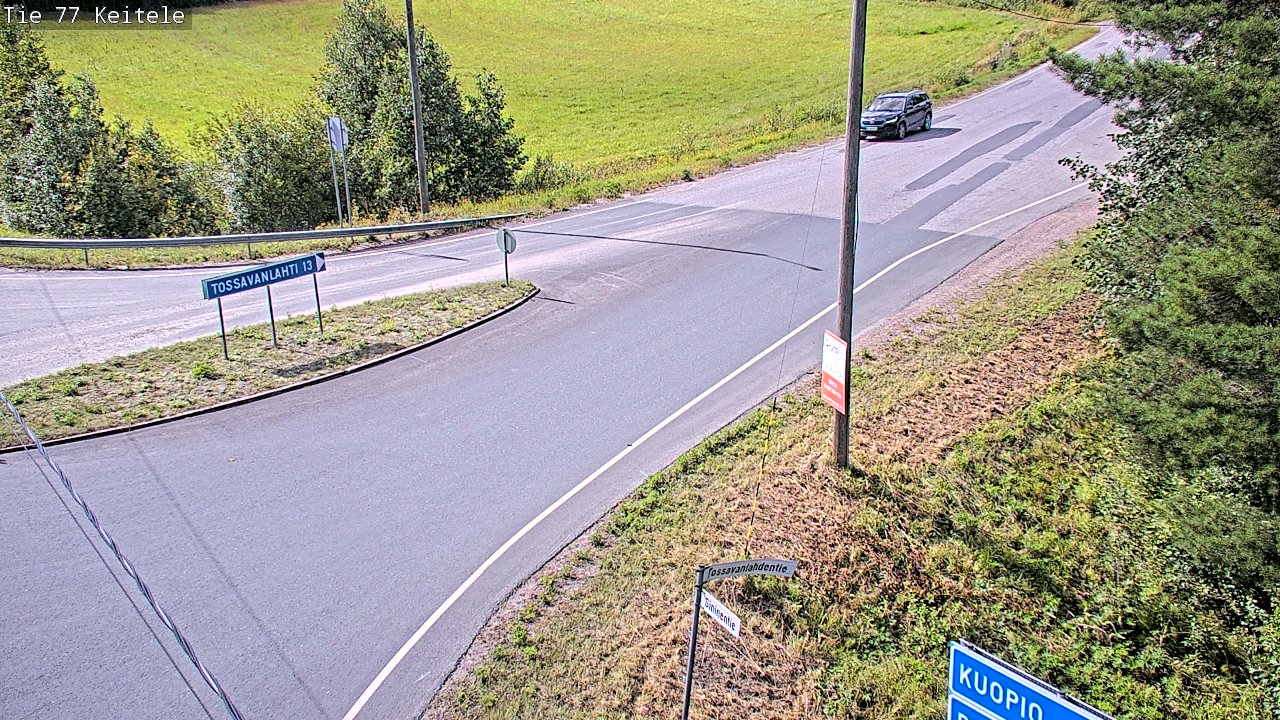 Kelikamerat Kuva Tie 77 Keitele, Keitele, Pohjois-Savo