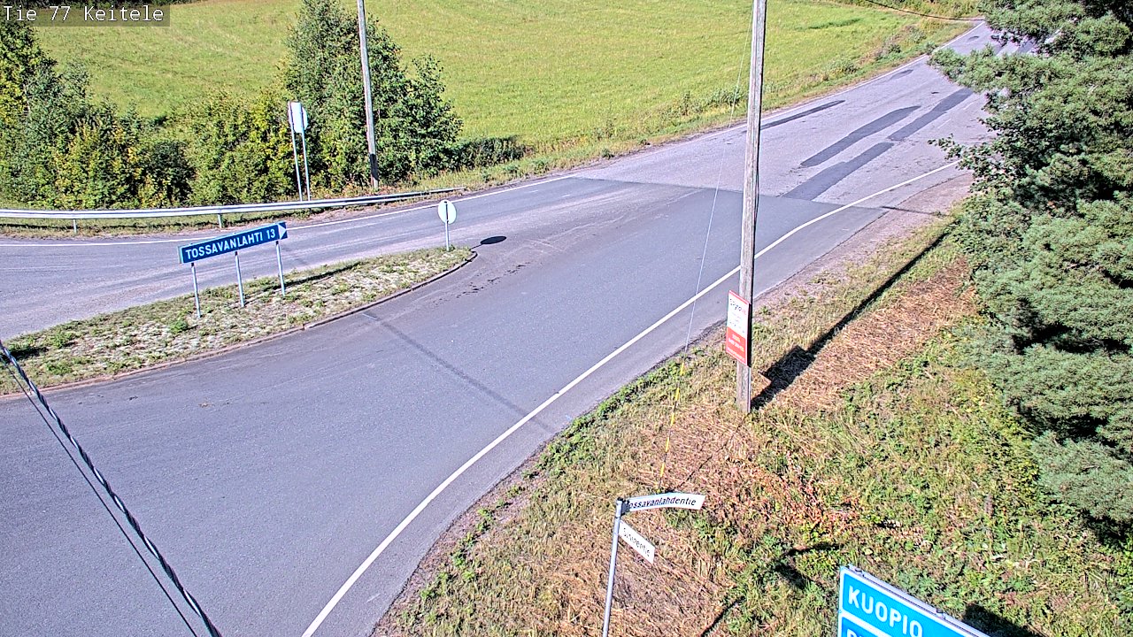 Kelikamerat Kuva Tie 77 Keitele, Keitele, Pohjois-Savo