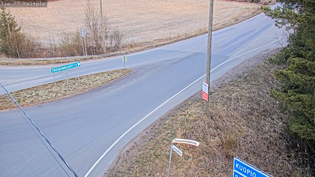 Kelikamerat Kuva Tie 77 Keitele, Keitele, Pohjois-Savo