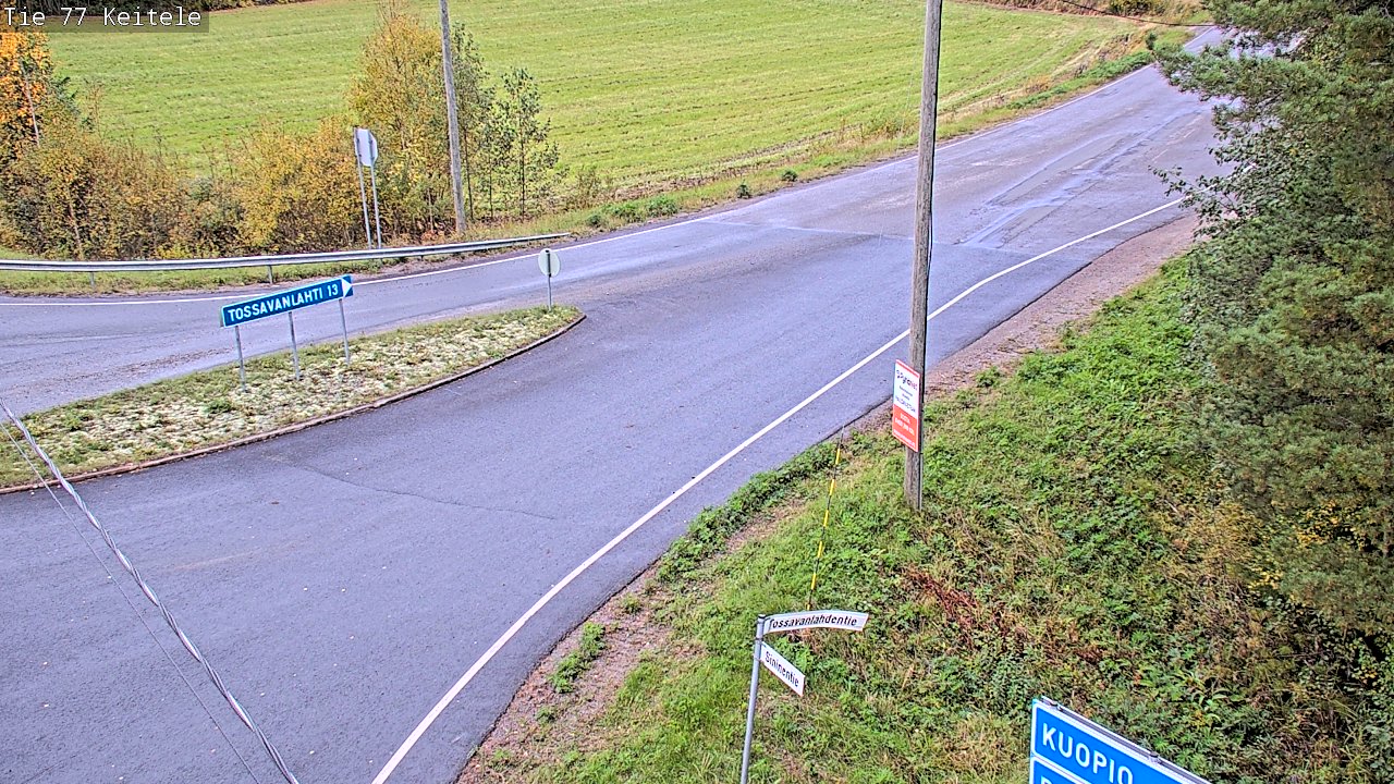 Kelikamerat Kuva Tie 77 Keitele, Keitele, Pohjois-Savo