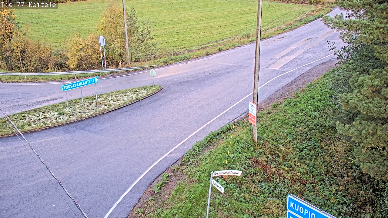 Kelikamerat Kuva Tie 77 Keitele, Keitele, Pohjois-Savo