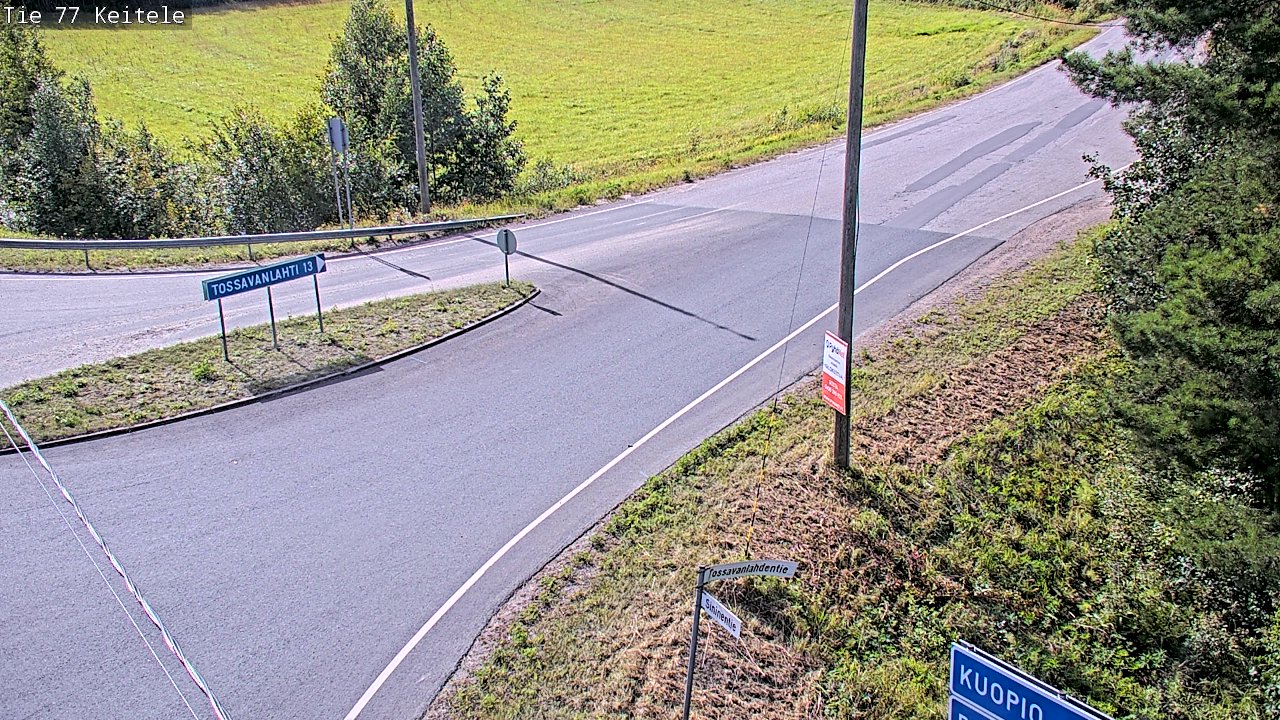 Kelikamerat Kuva Tie 77 Keitele, Keitele, Pohjois-Savo