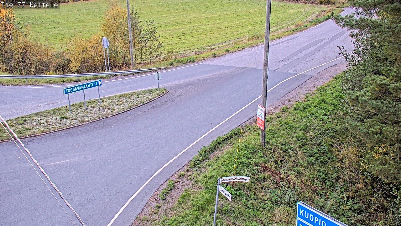 Kelikamerat Kuva Tie 77 Keitele, Keitele, Pohjois-Savo