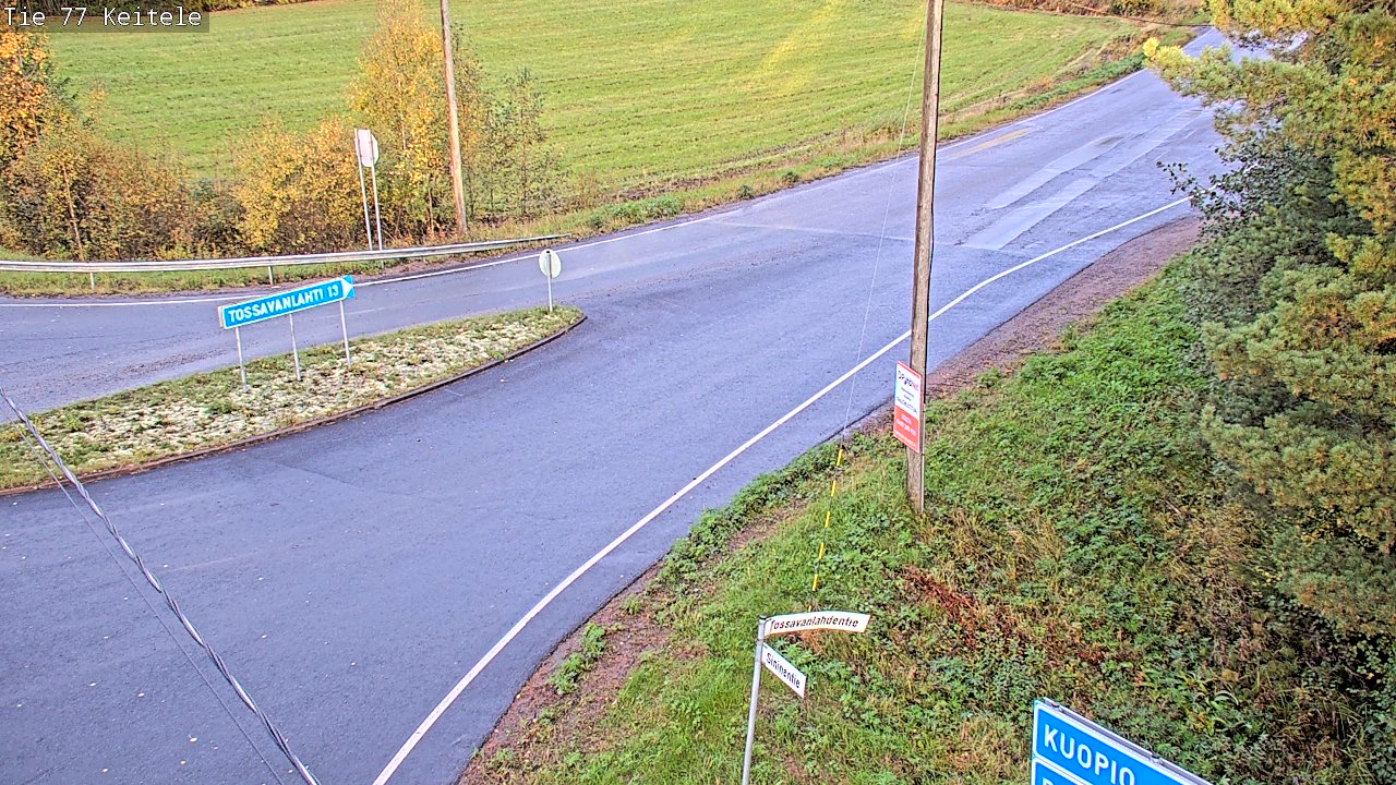 Kelikamerat Kuva Tie 77 Keitele, Keitele, Pohjois-Savo