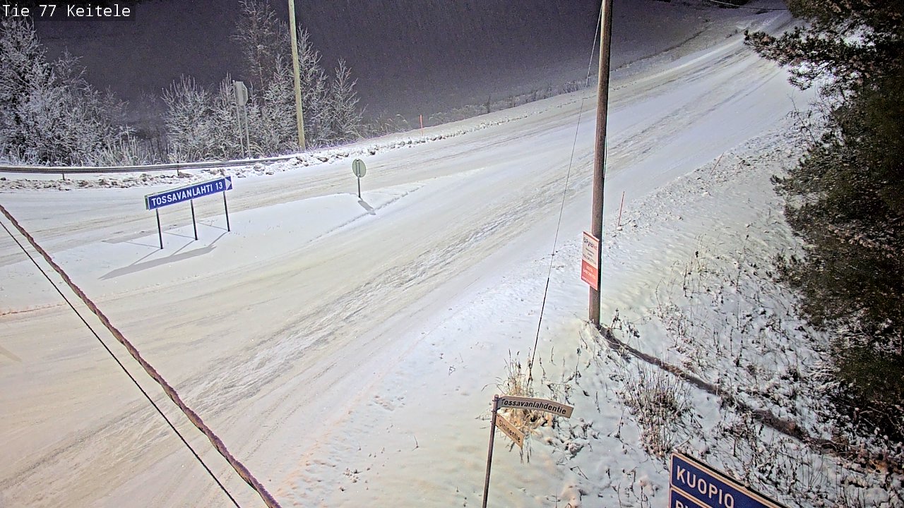 Kelikamerat Kuva Tie 77 Keitele, Keitele, Pohjois-Savo