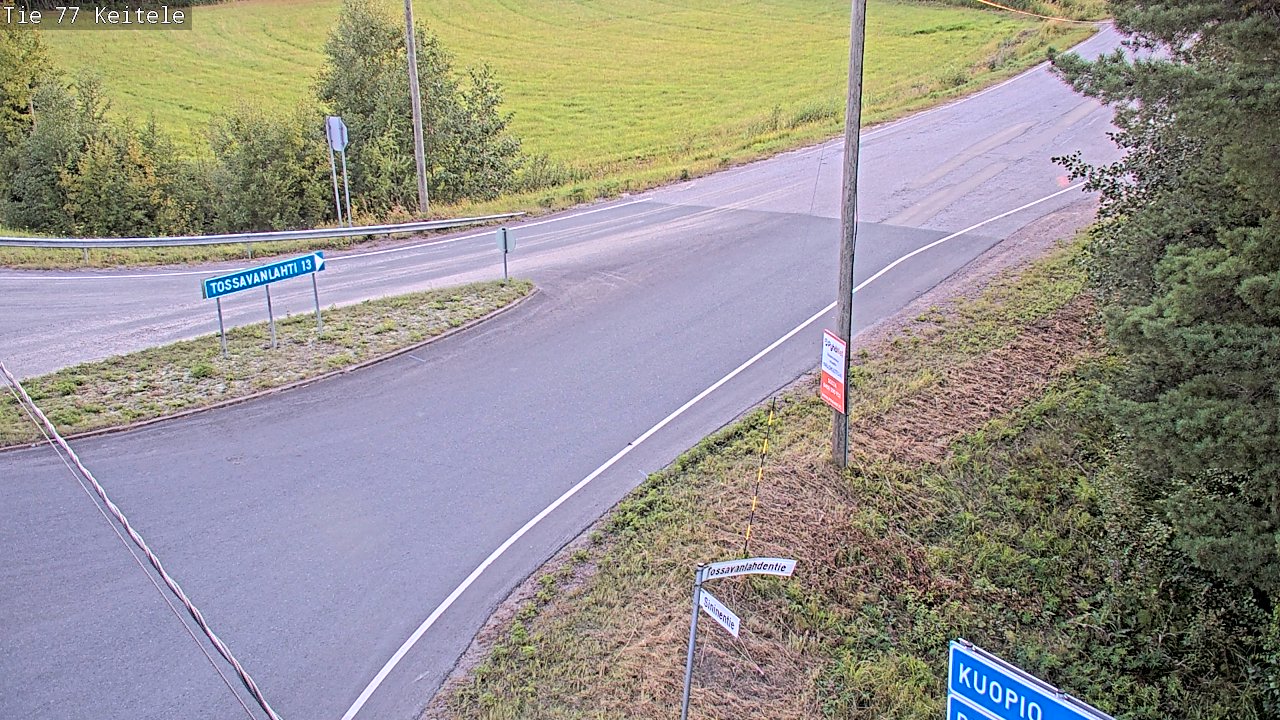 Kelikamerat Kuva Tie 77 Keitele, Keitele, Pohjois-Savo