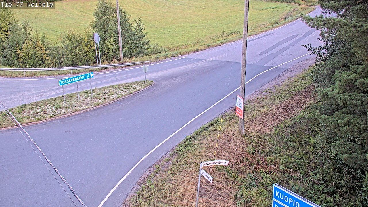 Kelikamerat Kuva Tie 77 Keitele, Keitele, Pohjois-Savo