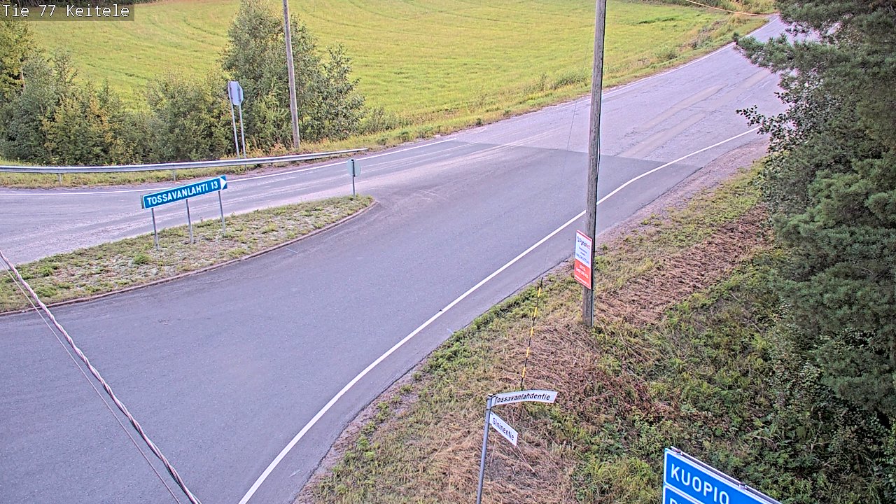 Kelikamerat Kuva Tie 77 Keitele, Keitele, Pohjois-Savo