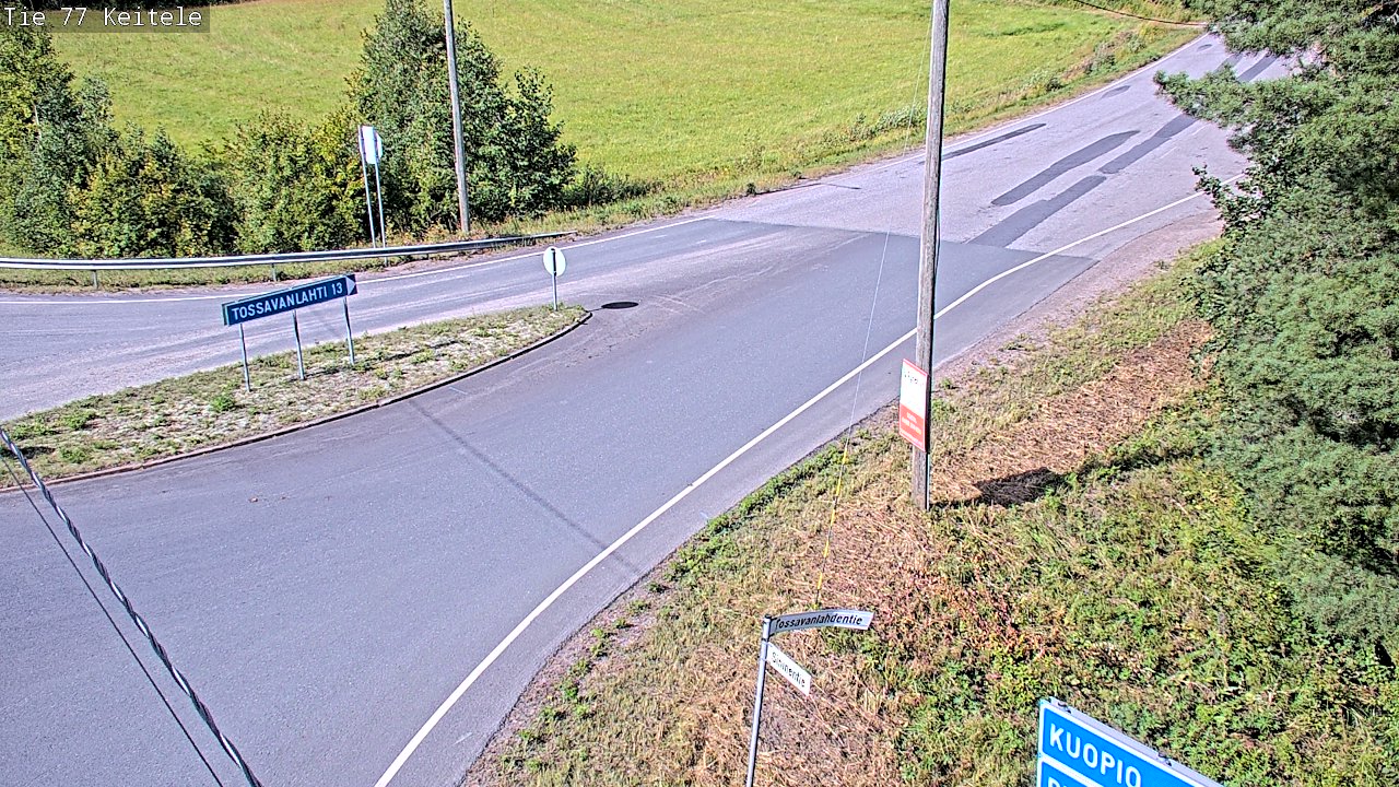 Kelikamerat Kuva Tie 77 Keitele, Keitele, Pohjois-Savo
