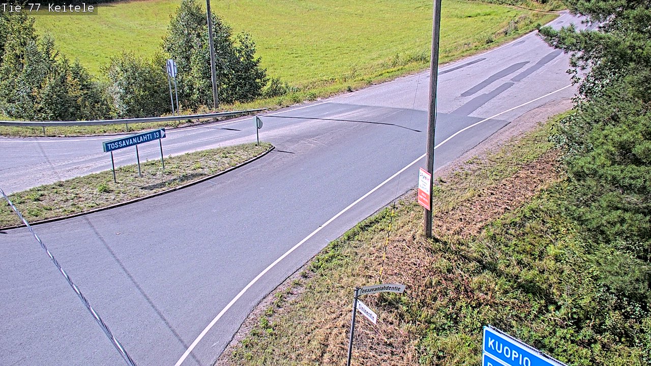 Kelikamerat Kuva Tie 77 Keitele, Keitele, Pohjois-Savo