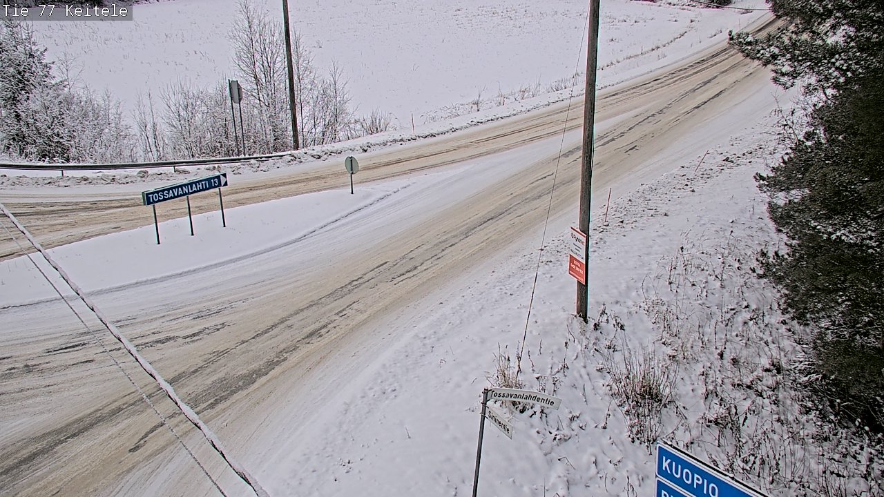 Kelikamerat Kuva Tie 77 Keitele, Keitele, Pohjois-Savo