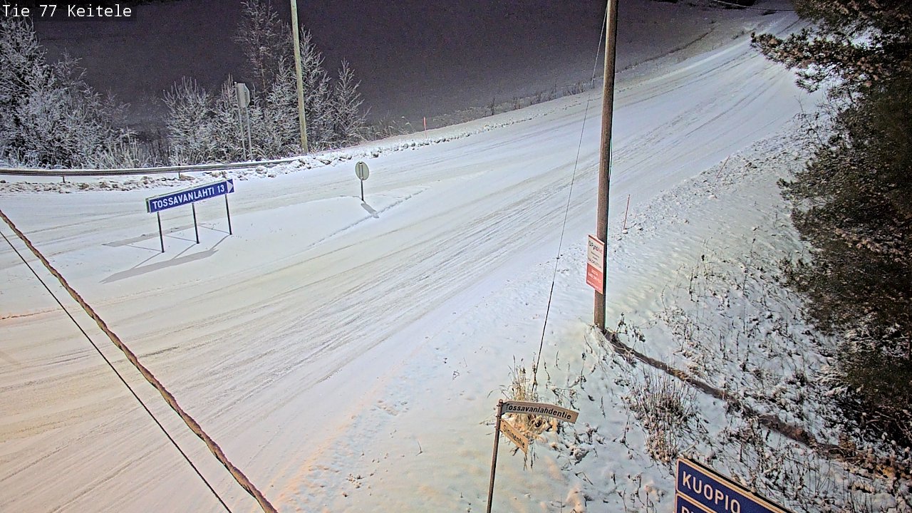 Kelikamerat Kuva Tie 77 Keitele, Keitele, Pohjois-Savo