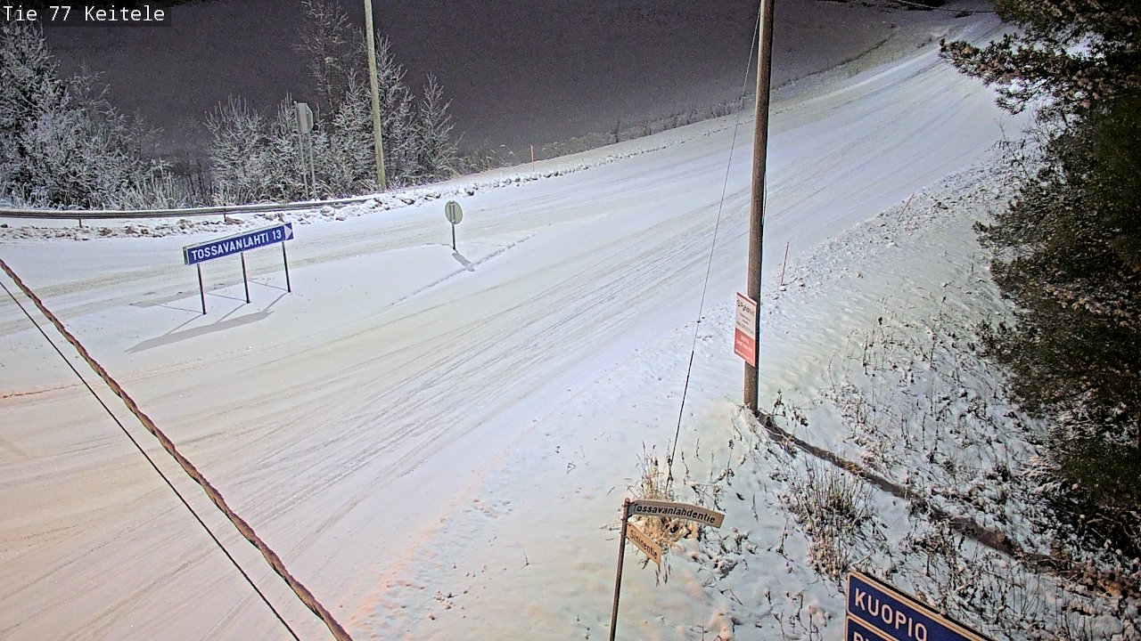 Kelikamerat Kuva Tie 77 Keitele, Keitele, Pohjois-Savo