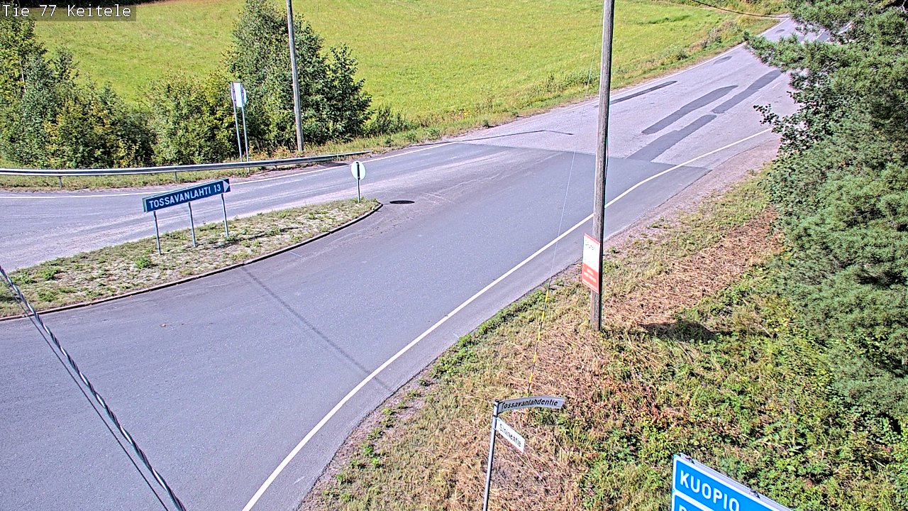 Kelikamerat Kuva Tie 77 Keitele, Keitele, Pohjois-Savo
