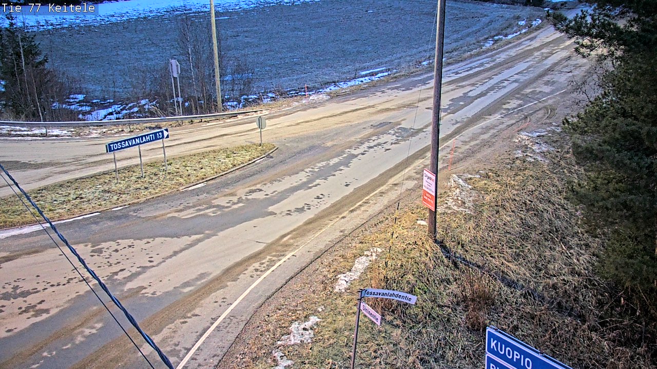 Kelikamerat Kuva Tie 77 Keitele, Keitele, Pohjois-Savo