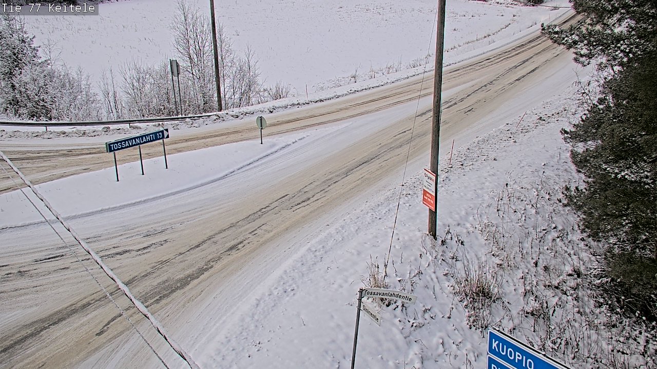 Kelikamerat Kuva Tie 77 Keitele, Keitele, Pohjois-Savo