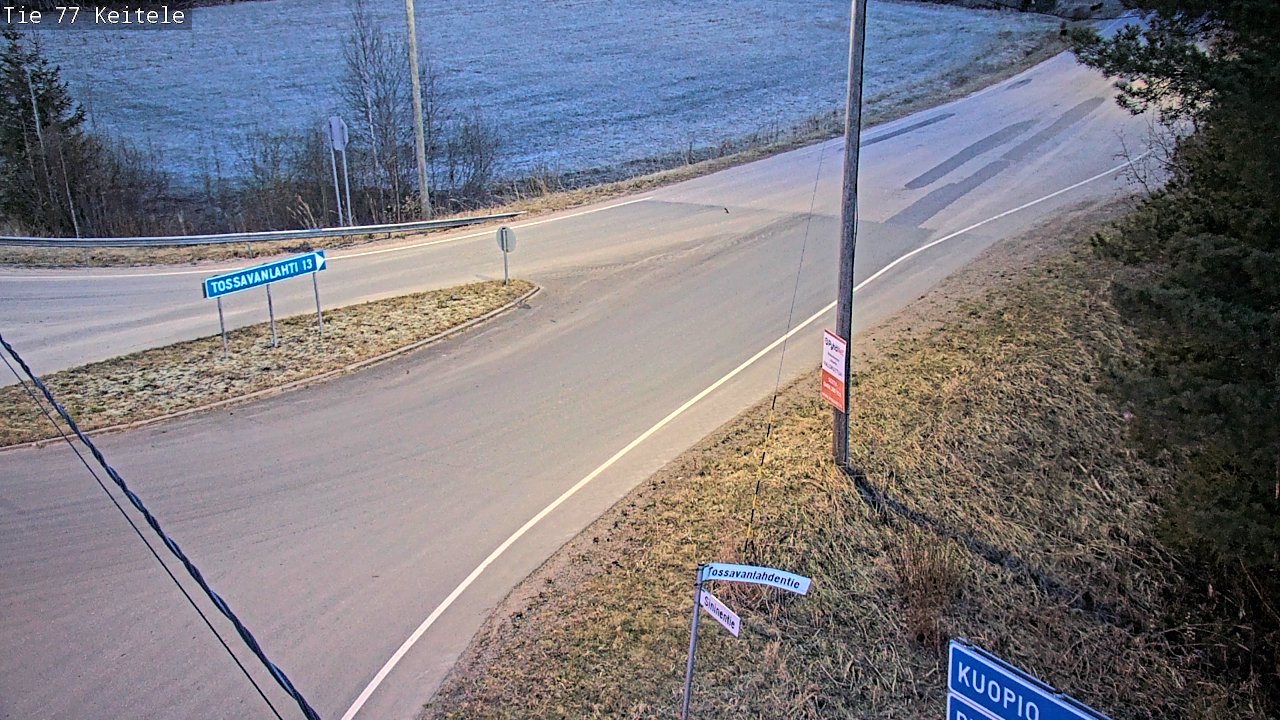 Kelikamerat Kuva Tie 77 Keitele, Keitele, Pohjois-Savo