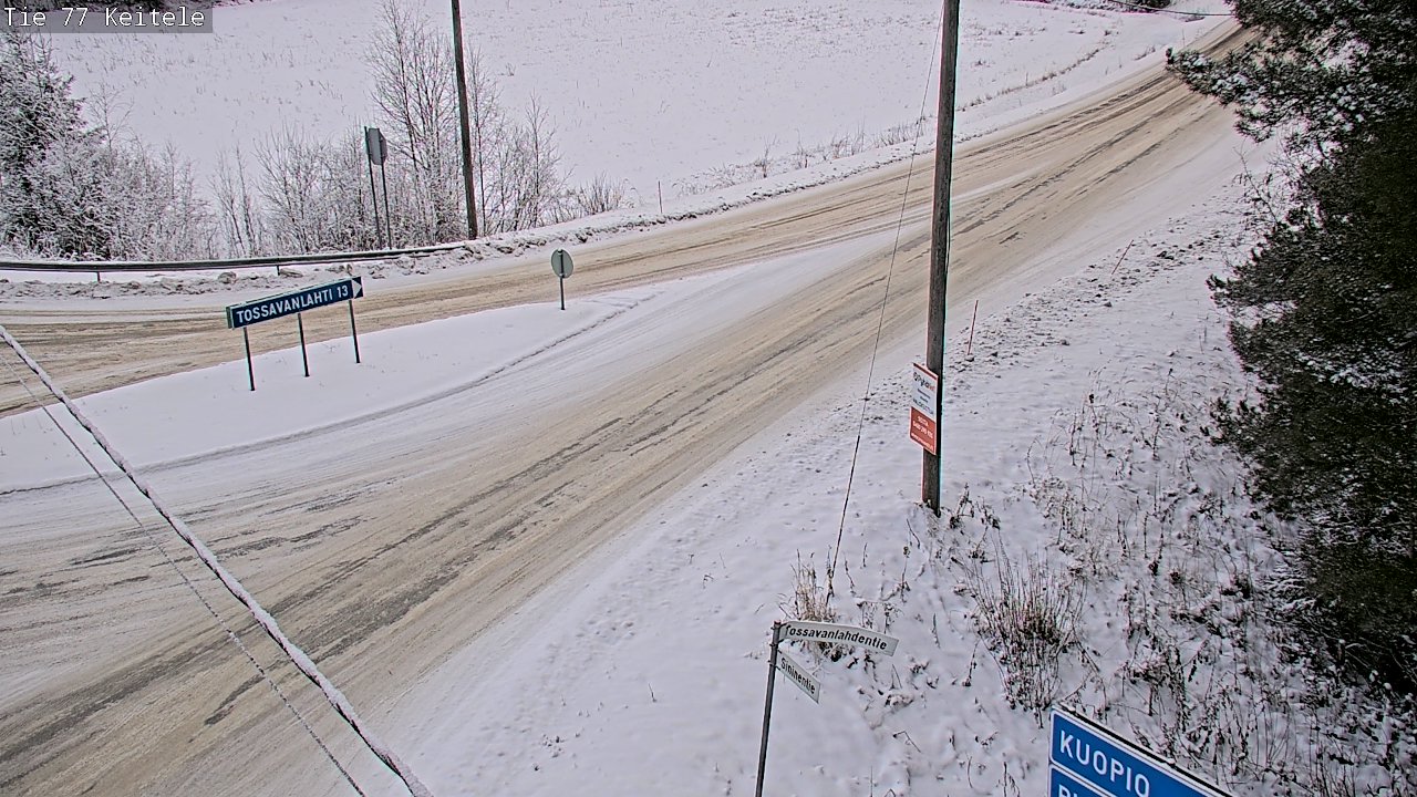 Kelikamerat Kuva Tie 77 Keitele, Keitele, Pohjois-Savo