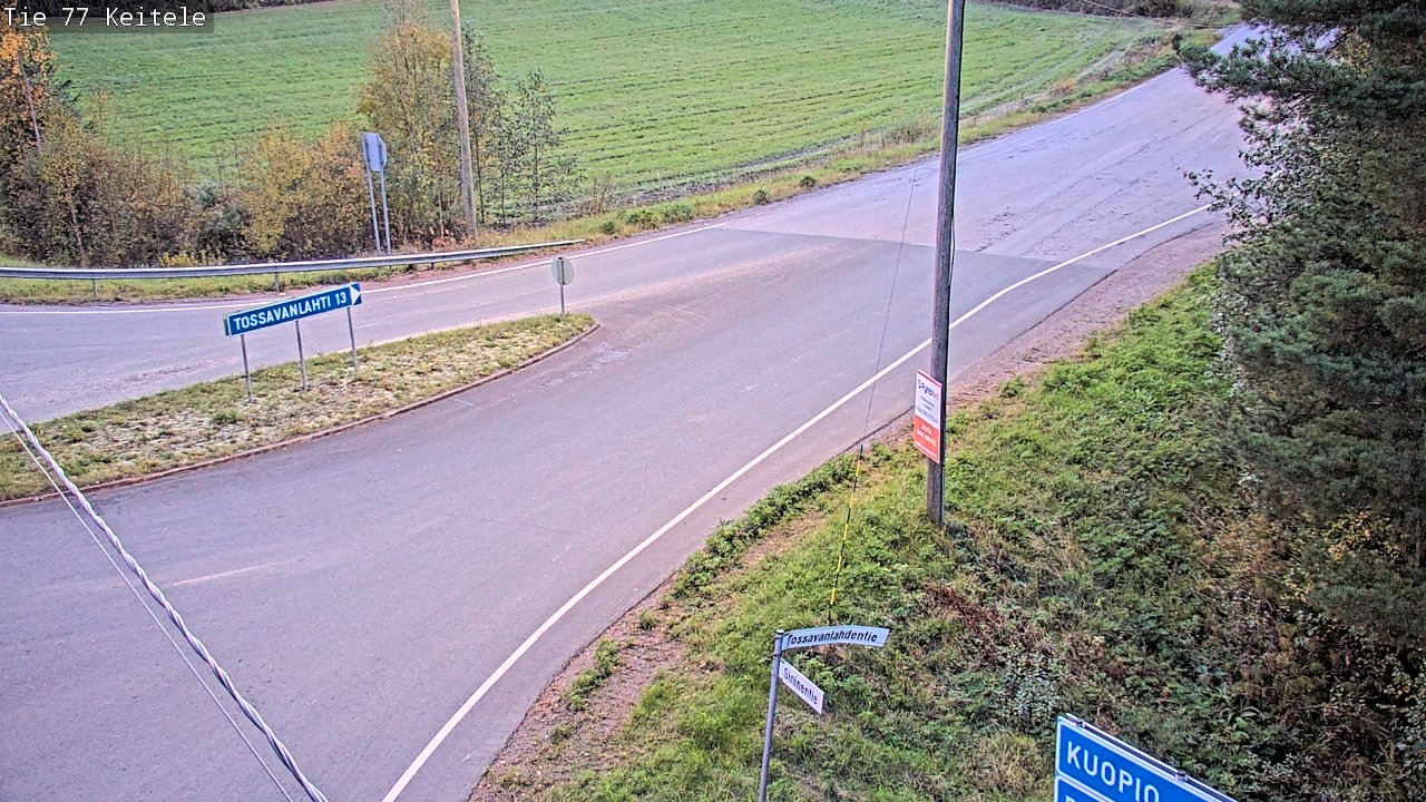 Kelikamerat Kuva Tie 77 Keitele, Keitele, Pohjois-Savo