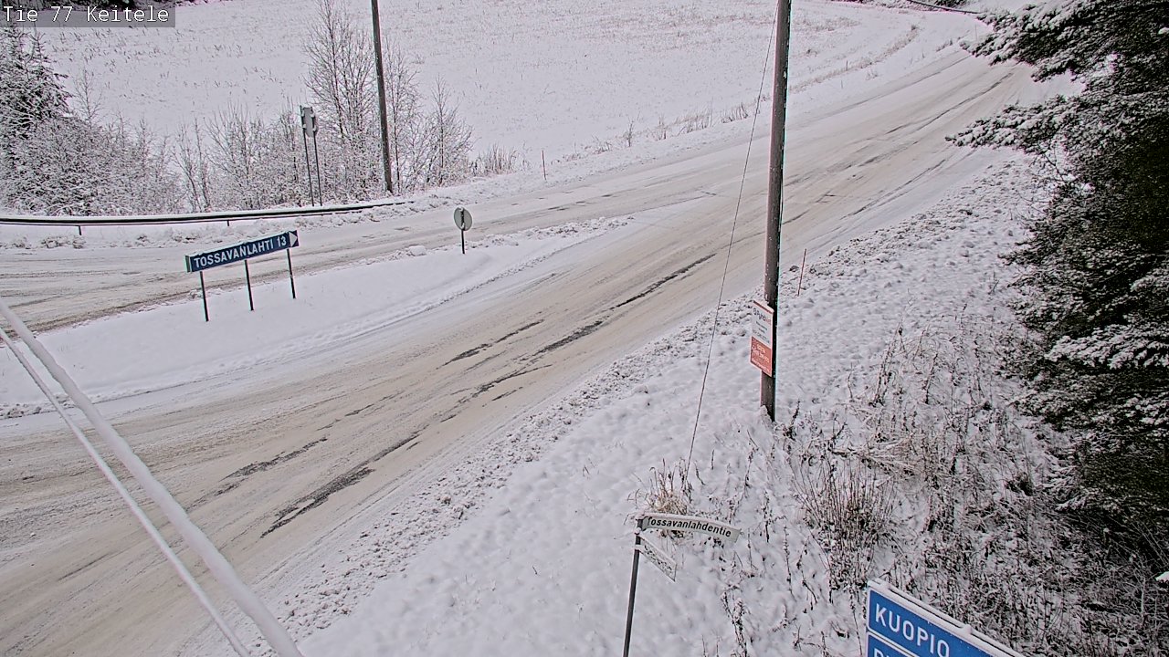 Kelikamerat Kuva Tie 77 Keitele, Keitele, Pohjois-Savo