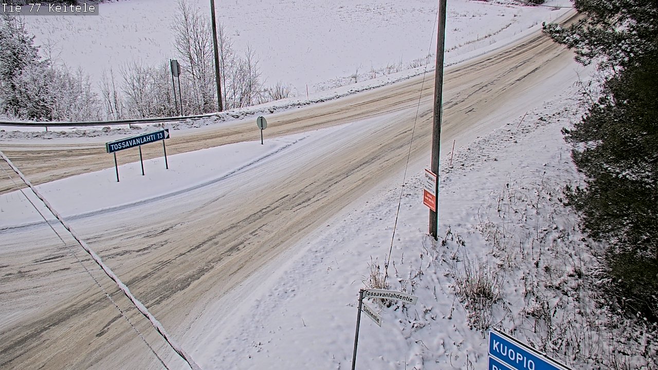 Kelikamerat Kuva Tie 77 Keitele, Keitele, Pohjois-Savo