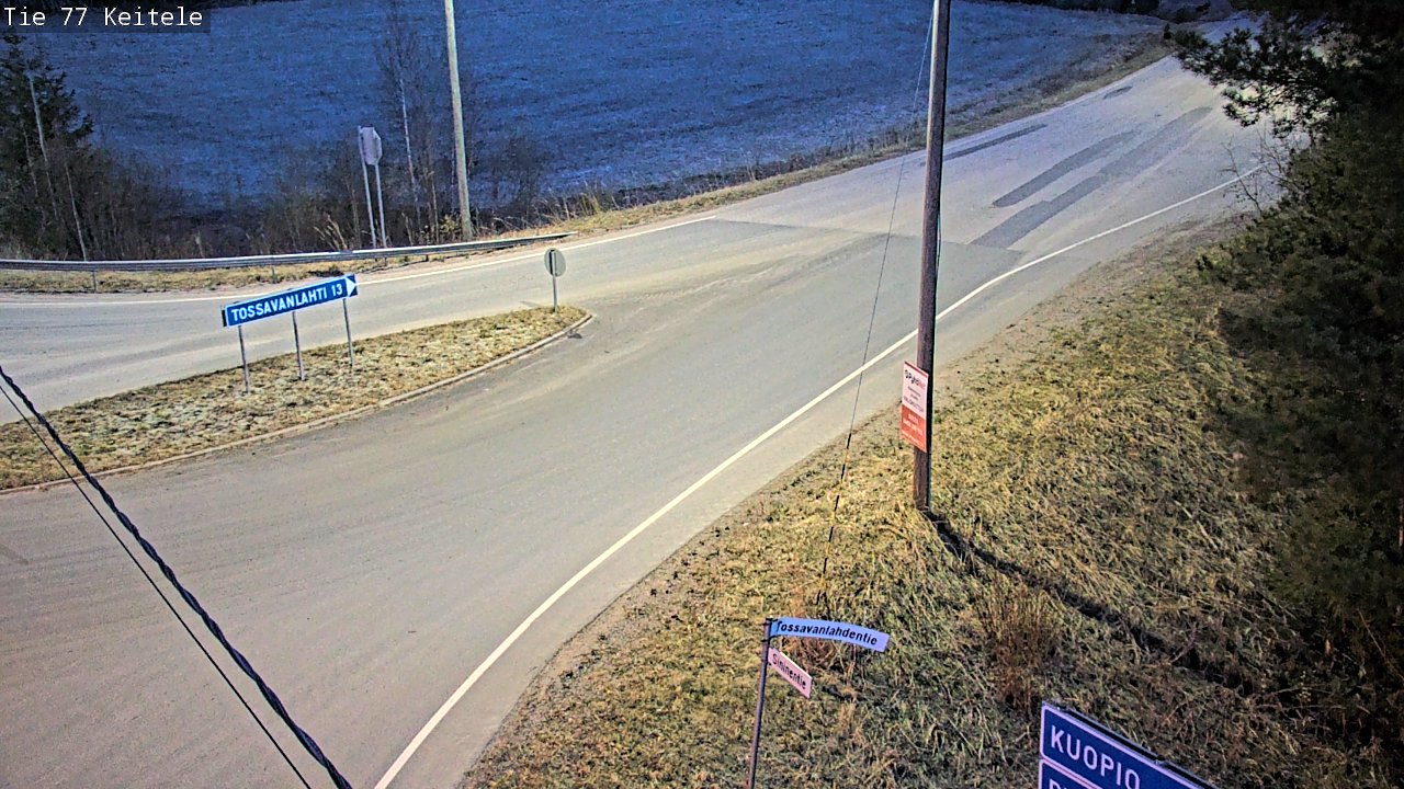 Kelikamerat Kuva Tie 77 Keitele, Keitele, Pohjois-Savo