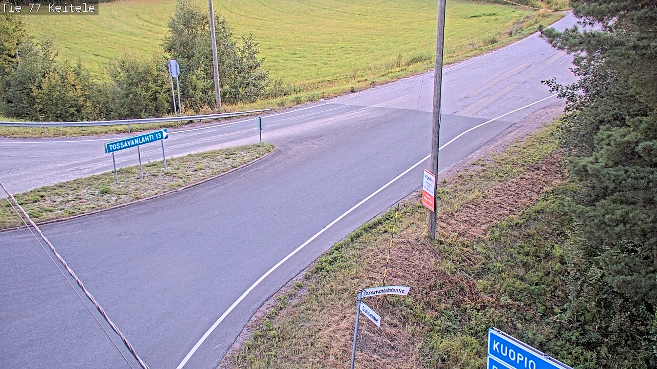 Kelikamerat Kuva Tie 77 Keitele, Keitele, Pohjois-Savo