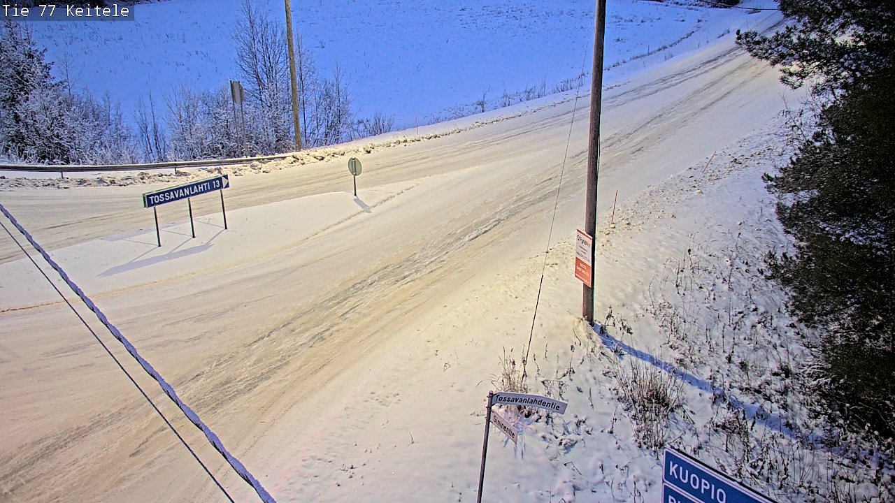 Kelikamerat Kuva Tie 77 Keitele, Keitele, Pohjois-Savo
