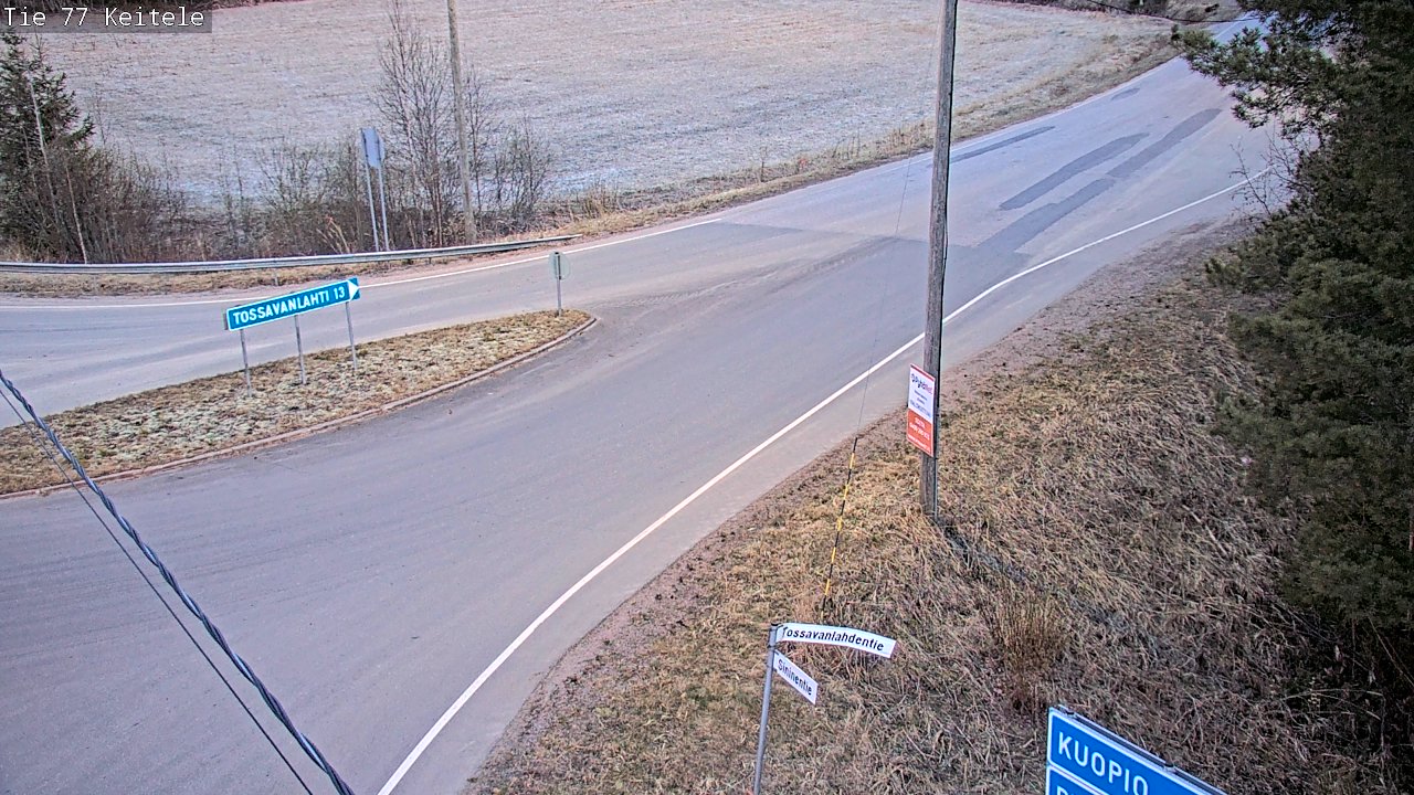Kelikamerat Kuva Tie 77 Keitele, Keitele, Pohjois-Savo