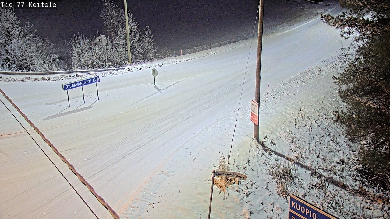 Kelikamerat Kuva Tie 77 Keitele, Keitele, Pohjois-Savo