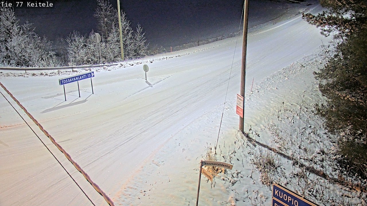 Kelikamerat Kuva Tie 77 Keitele, Keitele, Pohjois-Savo