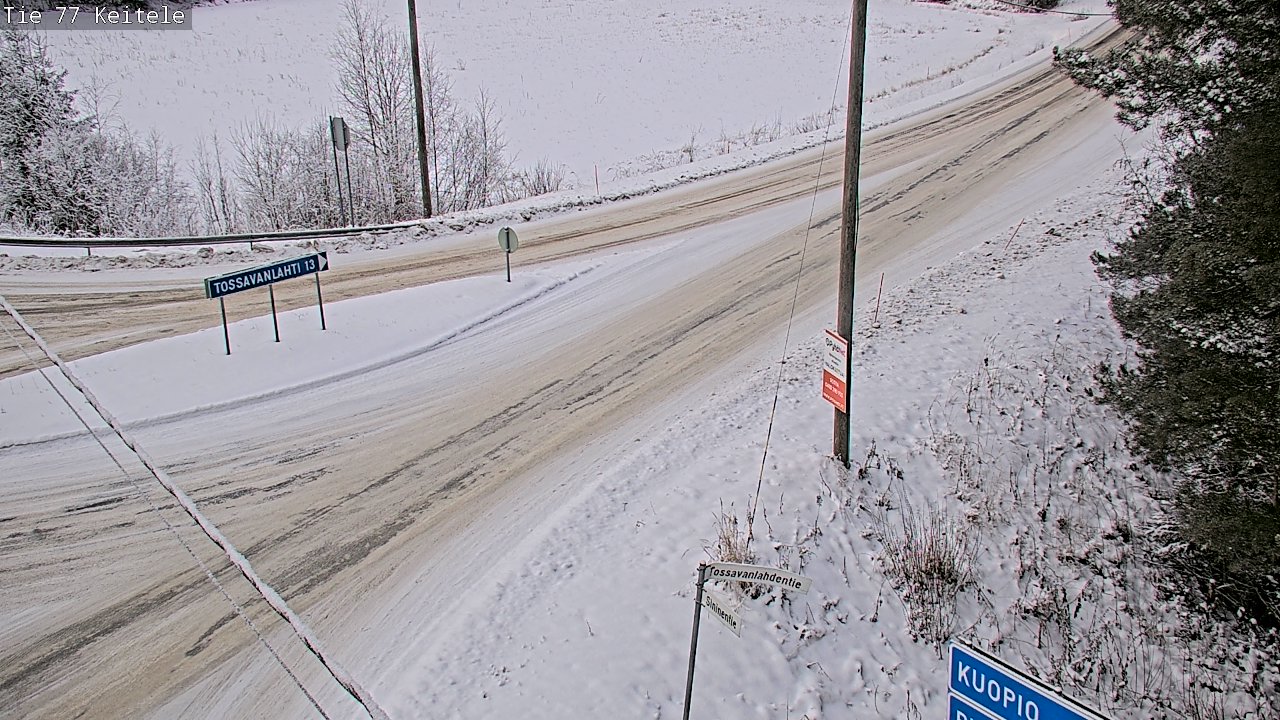 Kelikamerat Kuva Tie 77 Keitele, Keitele, Pohjois-Savo
