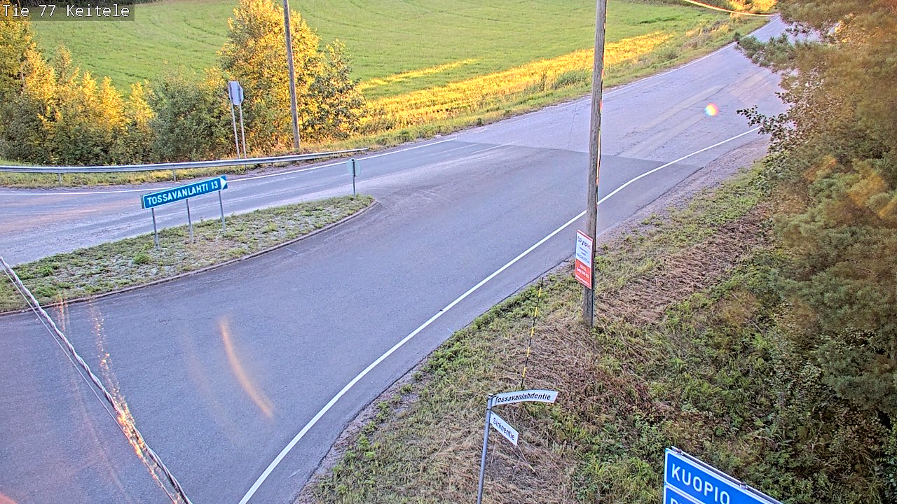 Kelikamerat Kuva Tie 77 Keitele, Keitele, Pohjois-Savo