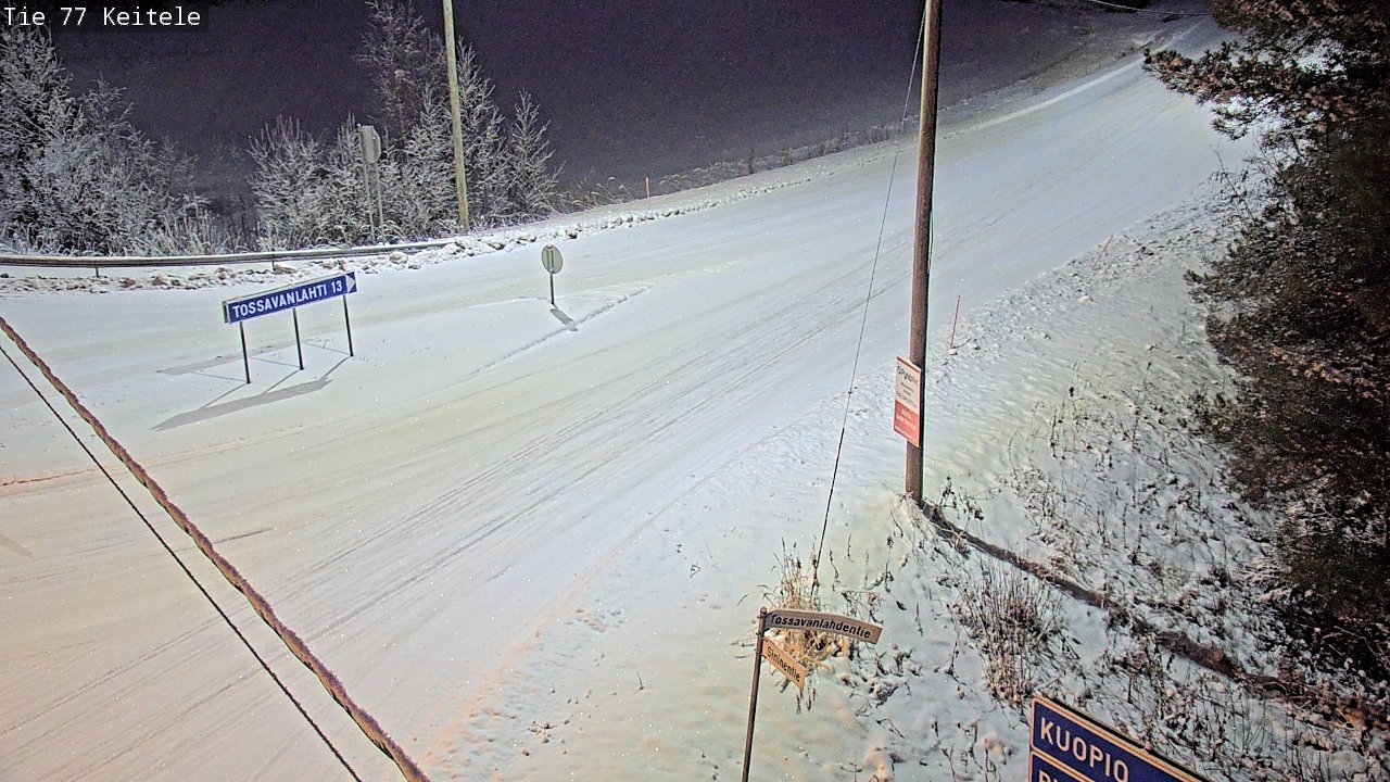 Kelikamerat Kuva Tie 77 Keitele, Keitele, Pohjois-Savo