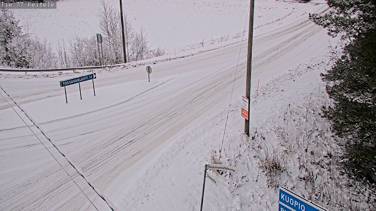 Kelikamerat Kuva Tie 77 Keitele, Keitele, Pohjois-Savo