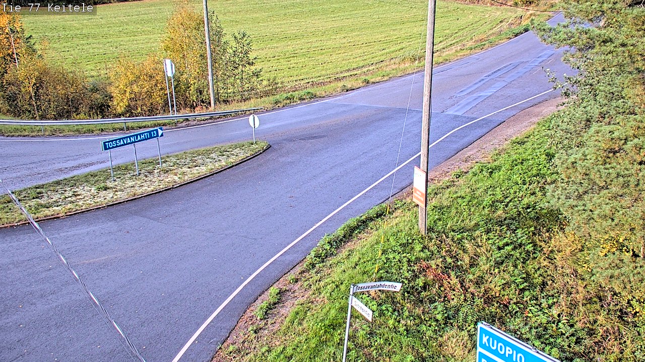 Kelikamerat Kuva Tie 77 Keitele, Keitele, Pohjois-Savo