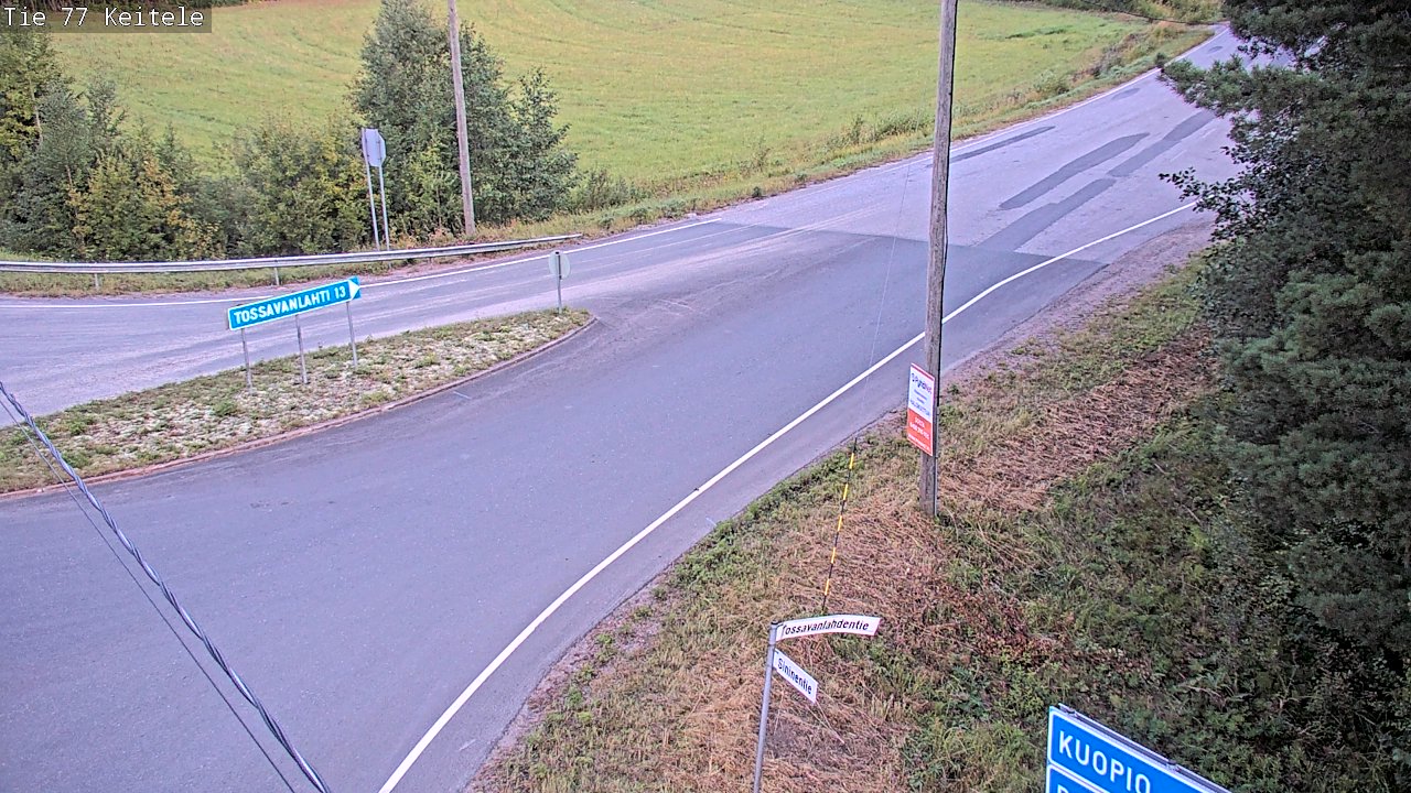 Kelikamerat Kuva Tie 77 Keitele, Keitele, Pohjois-Savo